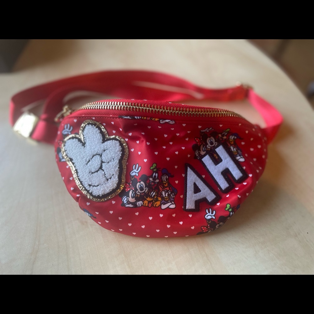Stoney Clover Lane patched Disney fanny crossbody waist pack